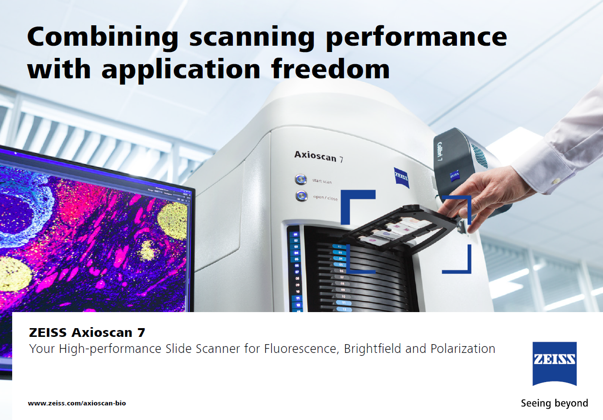 demonstration slide scanner Axioscan 7 Zeiss at CIML | PICsL